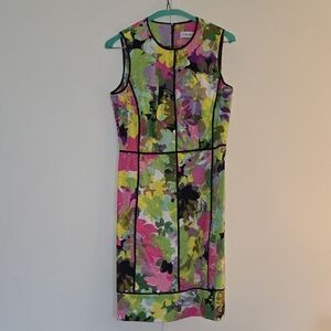 Calvin Klein Floral Sleeveless Dress